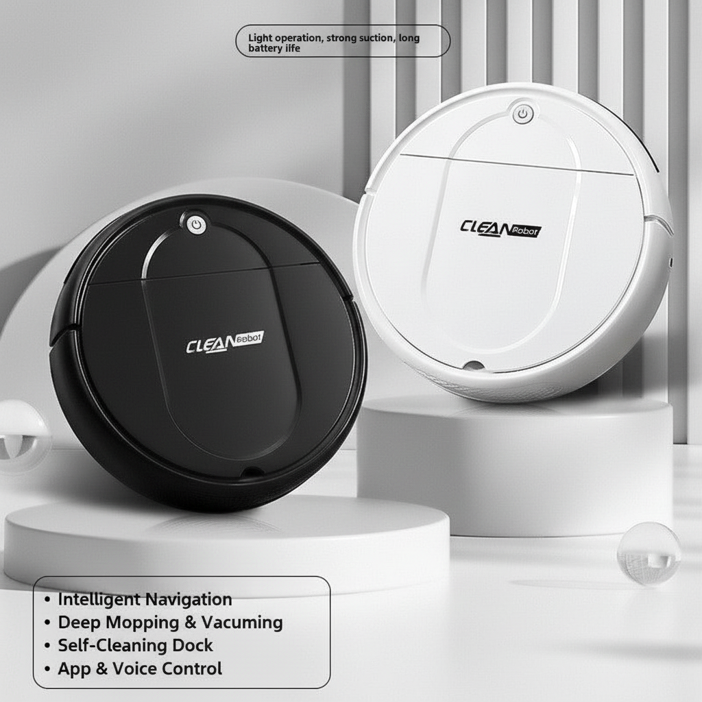 Smart Floor Mopping Robot